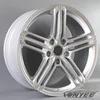F80657 16 17 18 19 20 21 inch ET 35 37 42 44 45 5X112 5X130 66.45 66.56 71.6 bright silver gun gray machine face