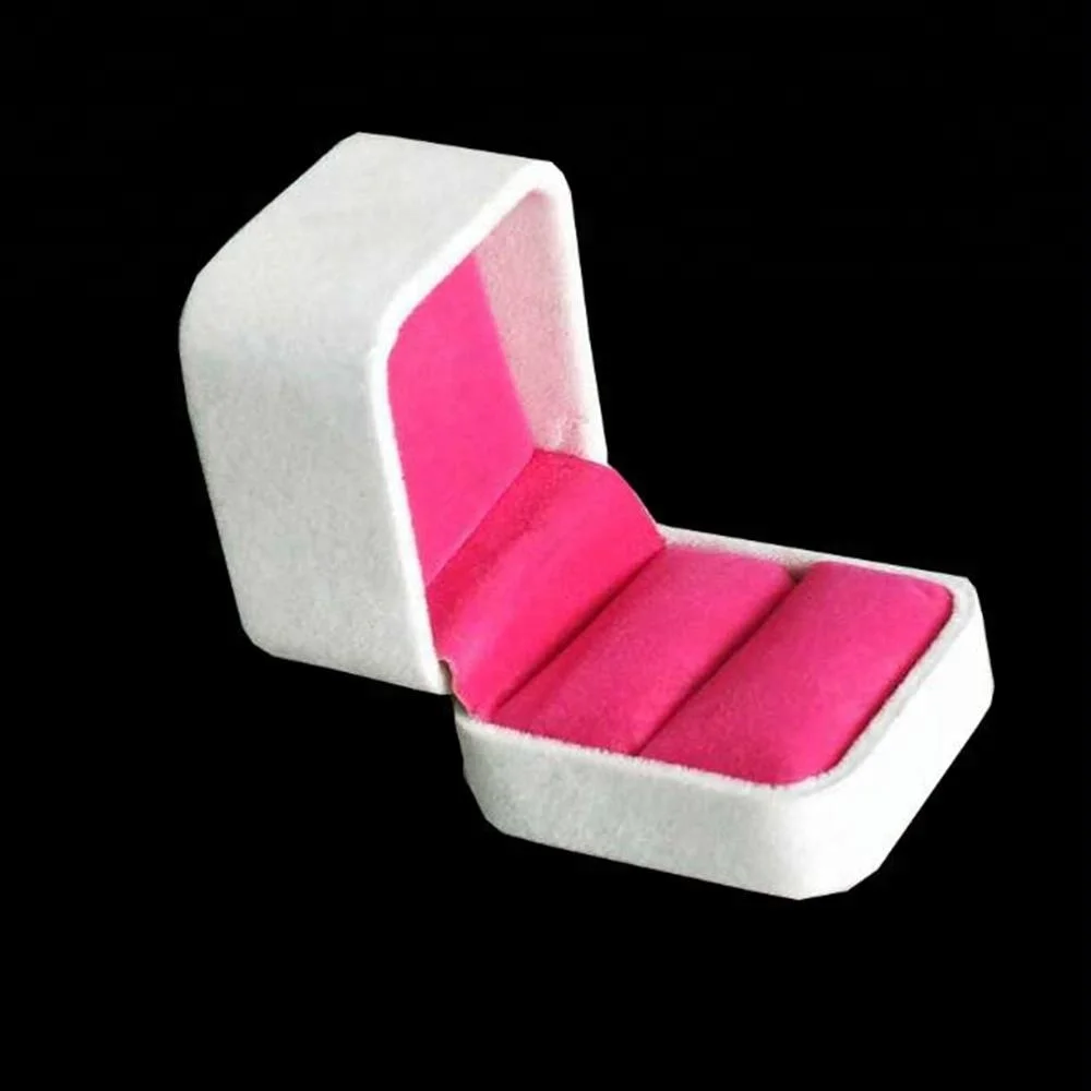 Wholesale Small Elegant Velvet  Jewelry  Ring  Box  For 