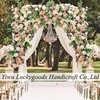 LFB561 Luckygoods handmade 1m wedding triangle flower background wholesale
