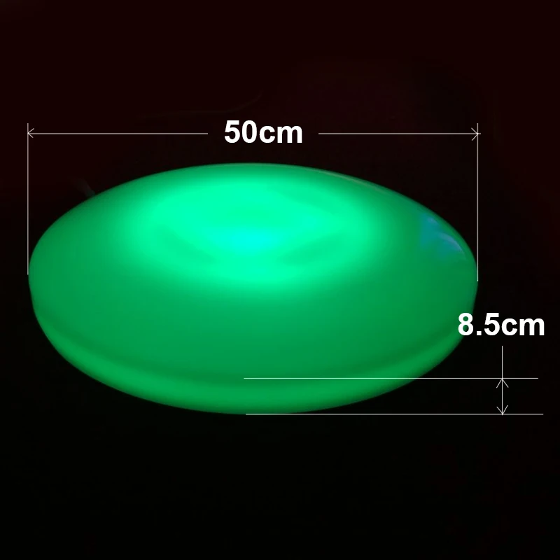 New design round shape outdoor led lighted floor dance tiles interactive floor led