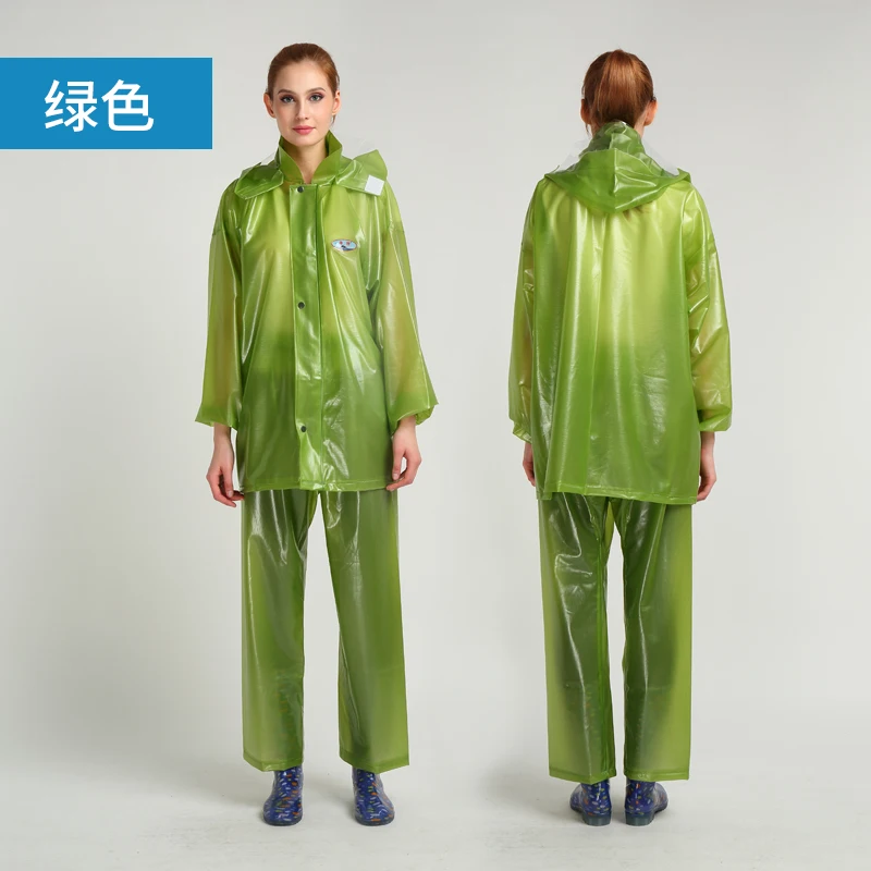 rubber rain jacket