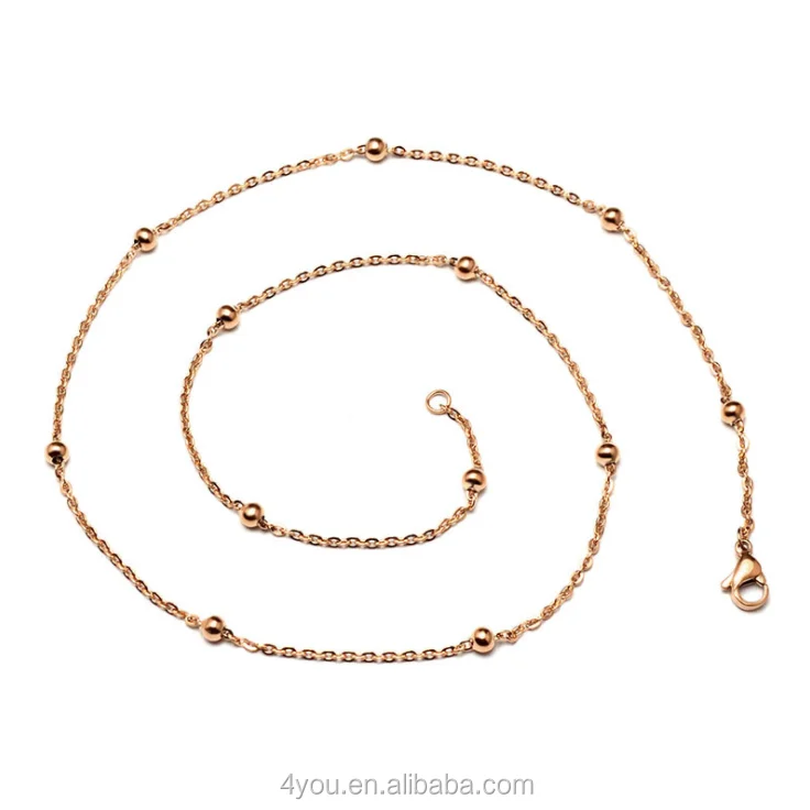 золотая цепочка шарики 585. цепочка (шарики 3,5мм). женская цепочка с шариками. короткая цепочка. тонкая золотая цепочка с шариками.