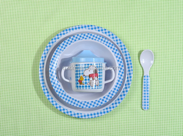 4 Section Lunch Plate And Bowl For Baby