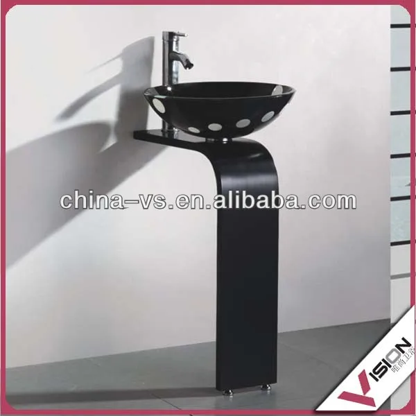 Gl Bowl Wash Basin With Stand Gl Bowl Wash Basin With Stand Bathroom Vanity Solid Wood Support Cabinet Furniture