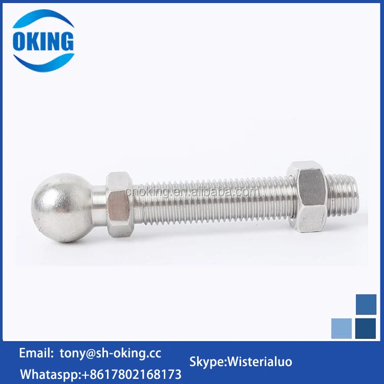 High Quality Threaded Ball Head Bolt And Fastener,Ball Bolt Buy Ball