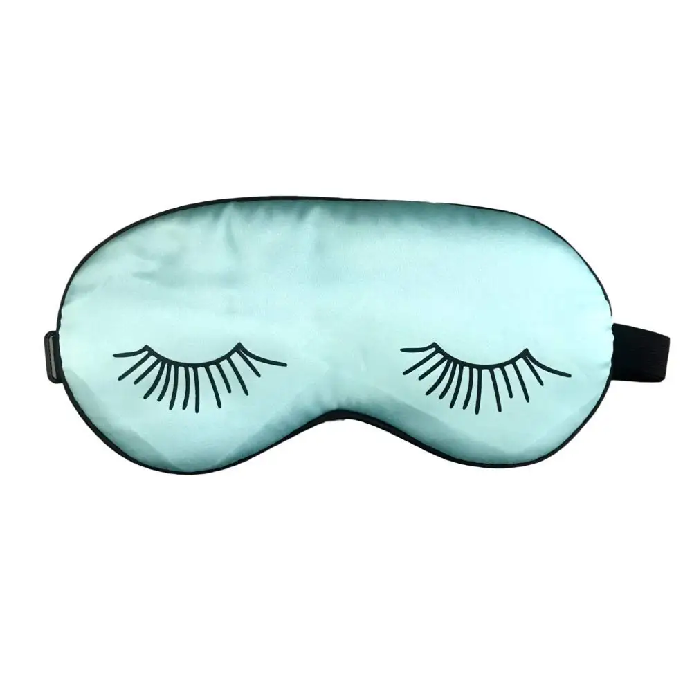 Aqua Slumber Silk Sleep Mask Eyelashes