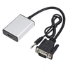 VGA To HDTV Output 1080P HD with USB Audio TV AV HDTV Video Cable Converter Adapter