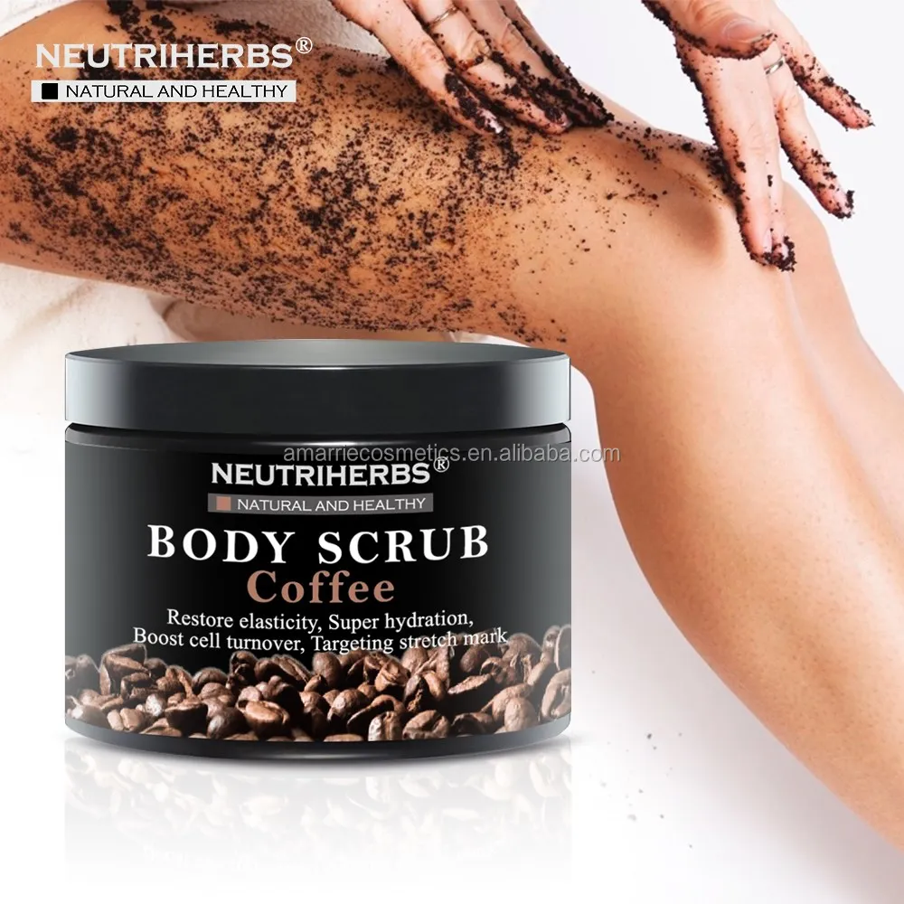 Private Label Skin Care Coffee Body Scrub Wholesale Facial Scrub Fabric