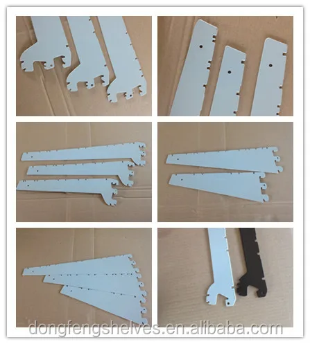 Easy assembly metal supermarket shelving for sale