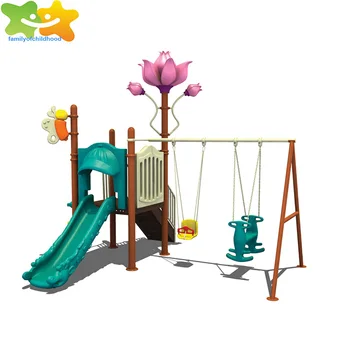 outdoor play swing set