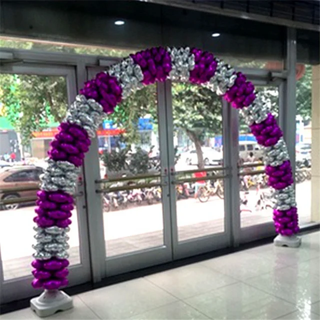 Promotional Supply Arch Stand Balloon By Round Ballons Metal Base