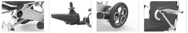 foldable electric wheelchair