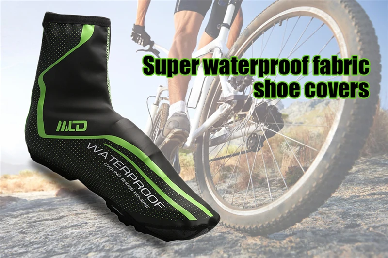 West Biking Bicycle Shoes Cover Full Waterproof Zipper Winter Thermal