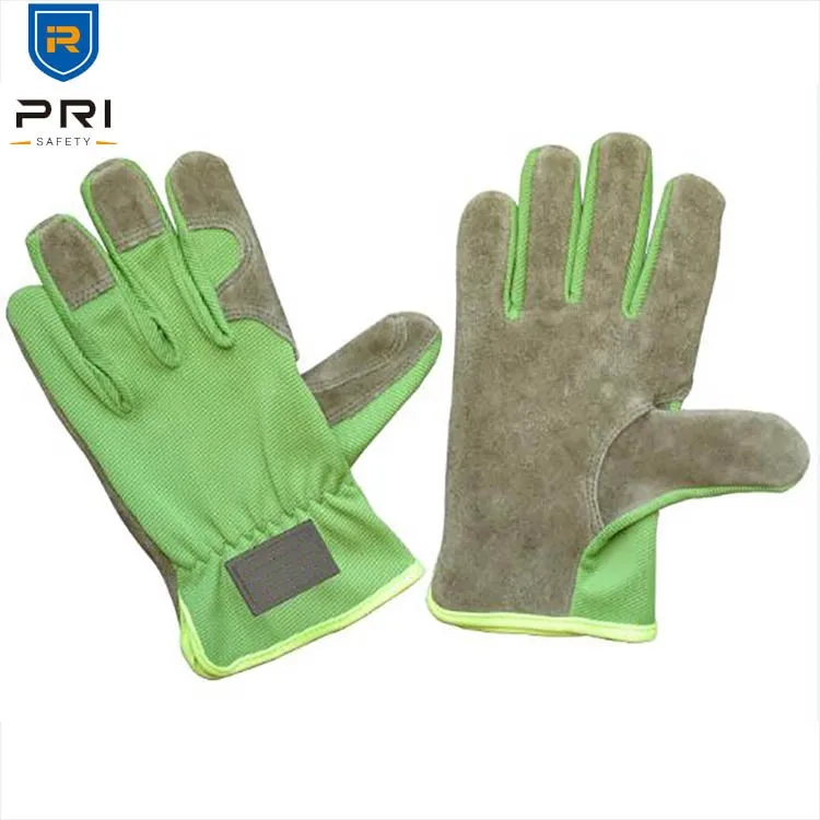 Pri Ce Cert.cowhide Drill Rigger Winter Industrial Leather Hand ...