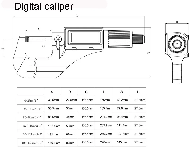 New Type Digital Micrometer With Cheap Price Buy Micrometer,Digital