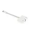 light ning to 3.5mm usb adapter Audio jack adapter for iphone 7 Charge And Audio plug 3 in 1 adapter for apple
