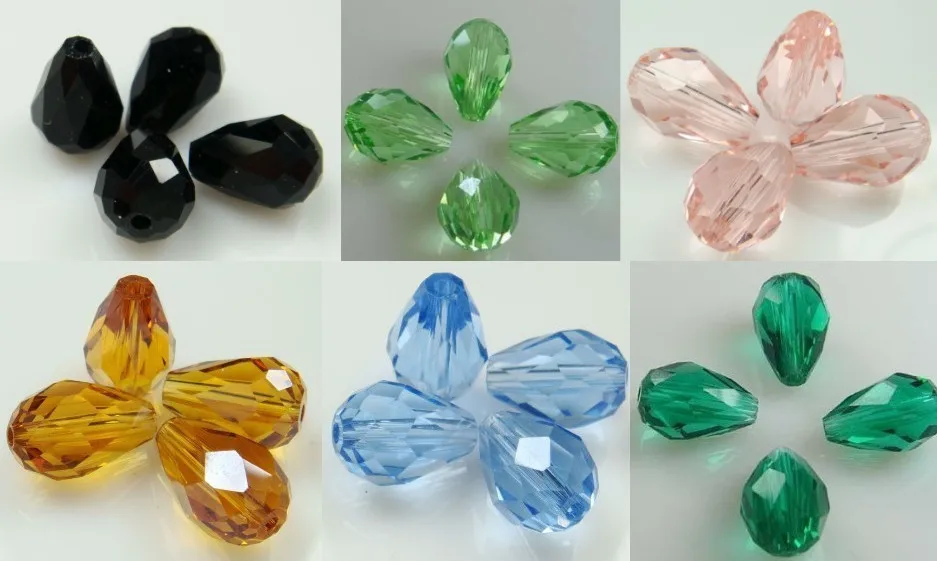 2019 China Schmuck Grosshandel Bunte Und Gute Qualitat Tropfen Glas