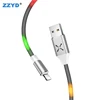 ZZYD 3FT USB Led Phone Charger USB Type C Cable Micro Charging For Samsung android data cable