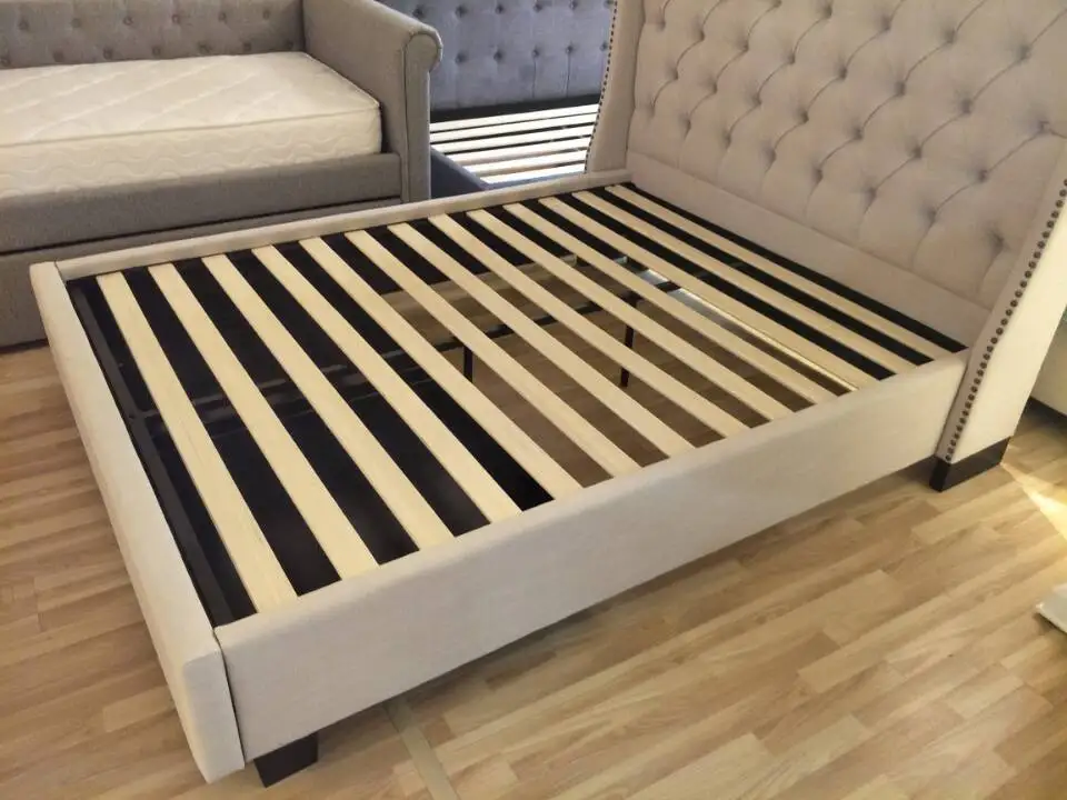 Free Reinforced Wooden Slats Platform Bed Frame - Buy Strengthen Wooden ...