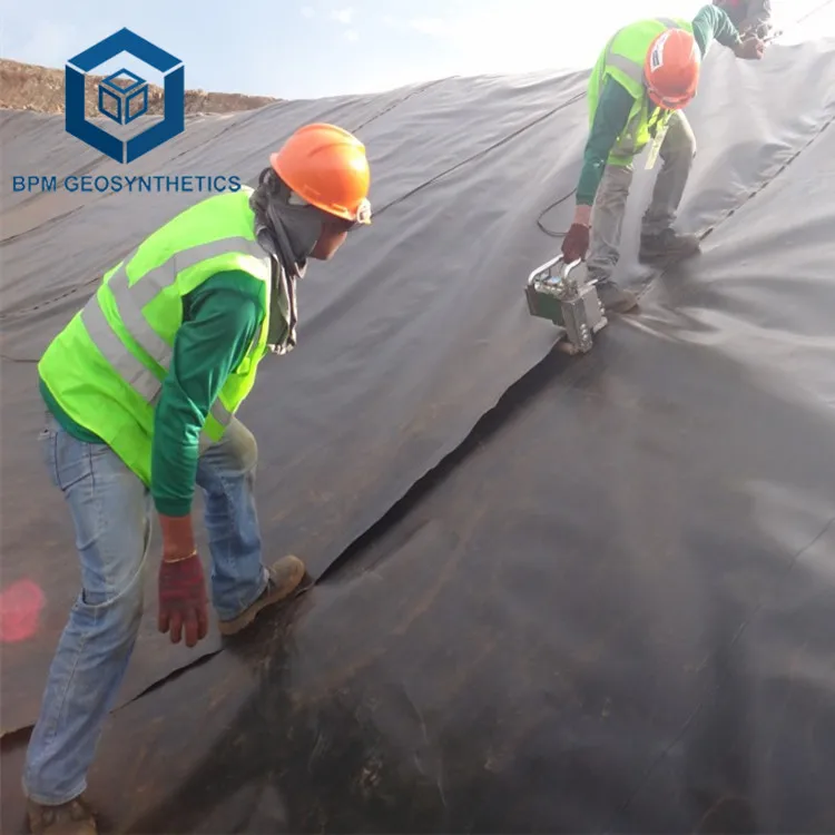 Hdpe Landfill Liner For Solid Waste Containment - Buy Geomembrane Liner ...