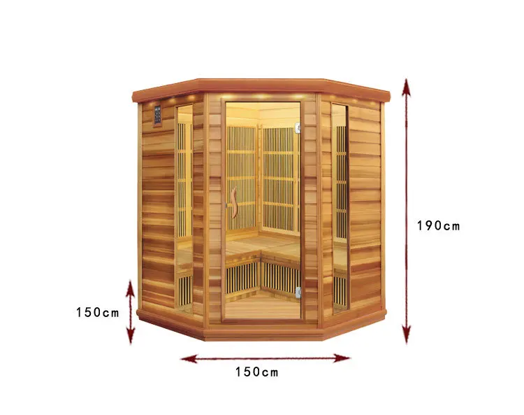 sauna en carbone