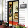 Magnet Fly Screen Door Heavy Duty Mesh Screen Keep Bugs Out Lets Fresh Air In.34"x82"