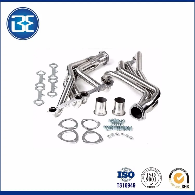 Flexible Exhaust Stainless Steel Racing Pipe Performance Header For C3 Corvette 5.05.7 Sbc