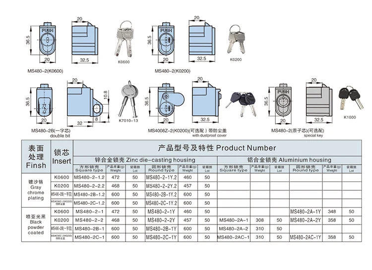 Hengzhu Electrical Lock Ms4802 Network Server Lock