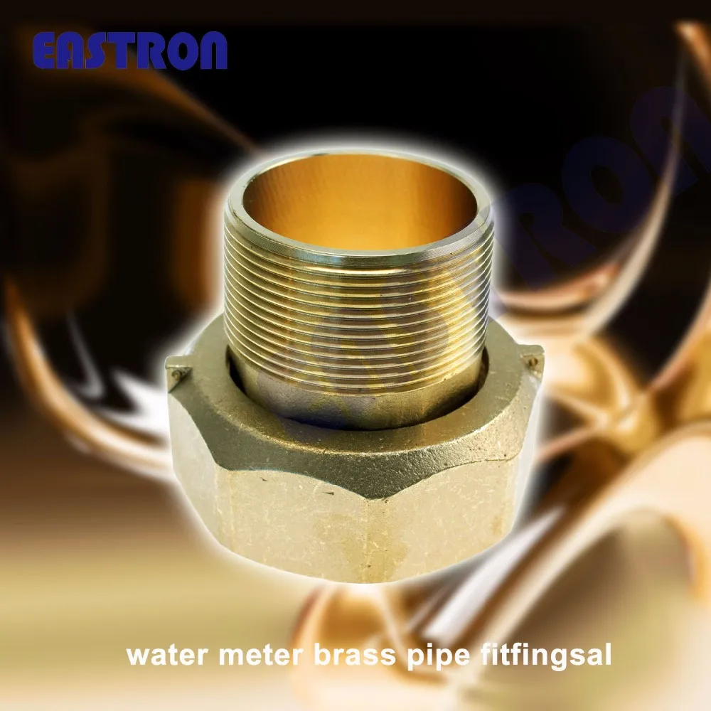 1/2" 3/4" 1" 11/2" 2" Water Meter Brass Fittings,Couplings And Nuts