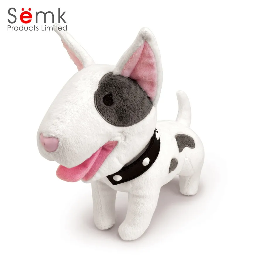 bull terrier stuffed animal