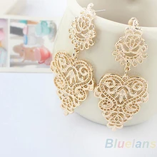 Moderní retro dámské dlouhé náušnice z Aliexpress