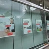 cable ceiling hanging system display window display portable light box photo led