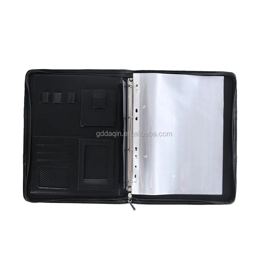 Factory Price A4 Leather Document Folder,Portfolio File Folder,Leather