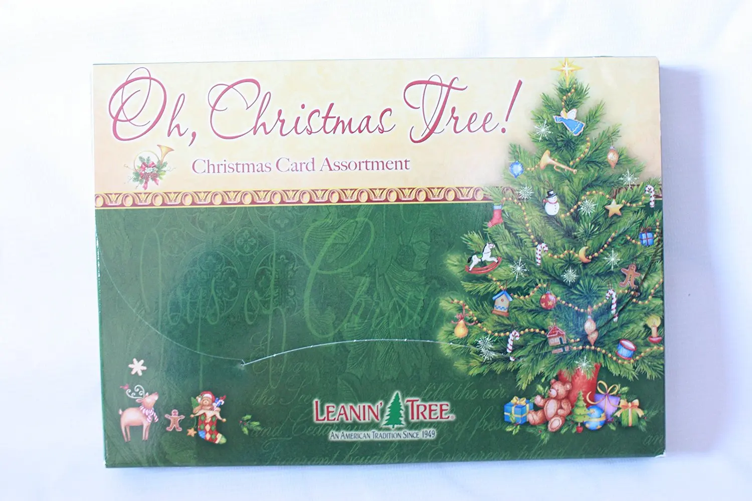 buy leanin 39 tree 20 pack design christmas cards cowboy christmas