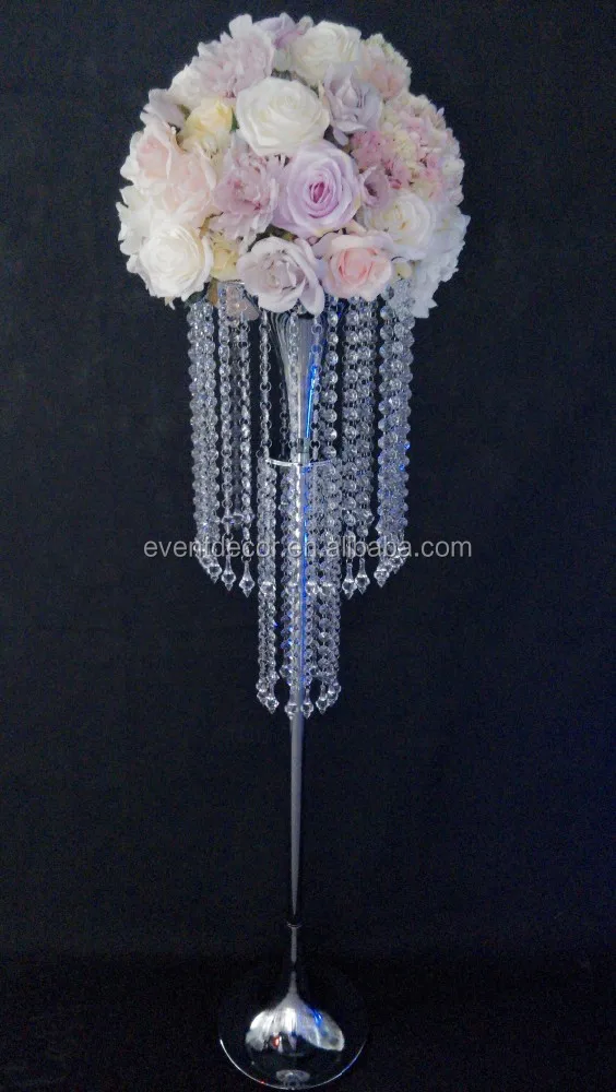 Aisle Stands Weddings Crystal Chandelier Flower Stand For Aisle Stands Weddings Crystal Chandelier Flower Stand For Decoration Wedding Centerpieces Centerpiece And