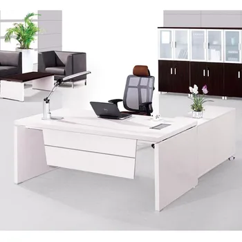 Secretary Desk White Wooden Executive Office Desk Cd 89906 Buy