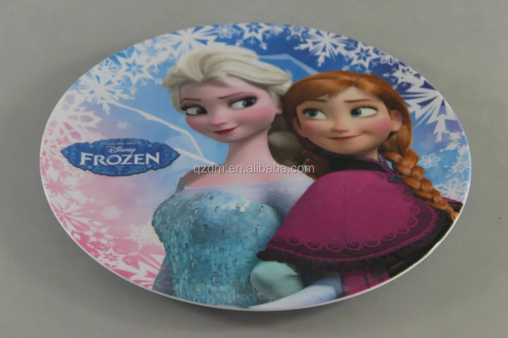 Food Grade Melamine Dish For Girl With Popular Design
