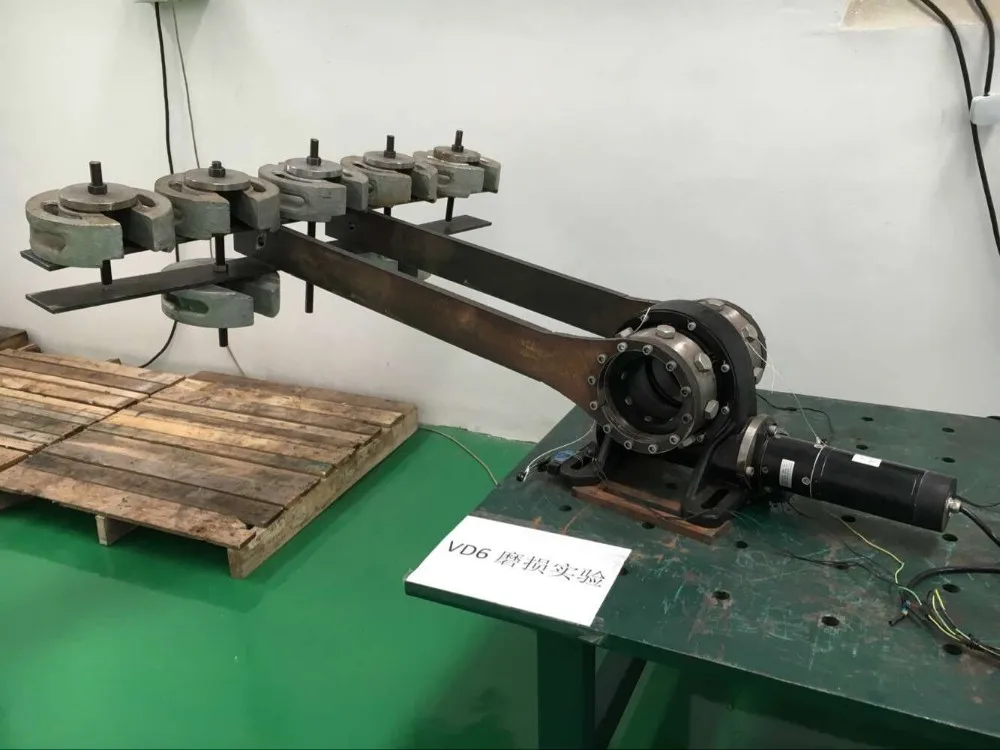 Wd9 9 Inch Worm Drive Slew Drive Worm Gear For Aerial Working Platform