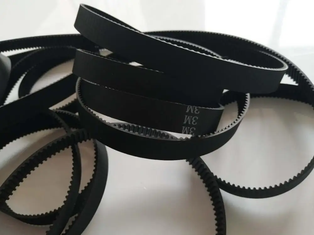 Htd 3m Synchronous Belt Rubber Timing Belts For Laser Engraving Cutting
