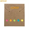 Custom Logo Eco Friendly 20 Sheets 8.0*8.5CM Sticky Notes Flags All kinds Of Sticky Notes Supplier