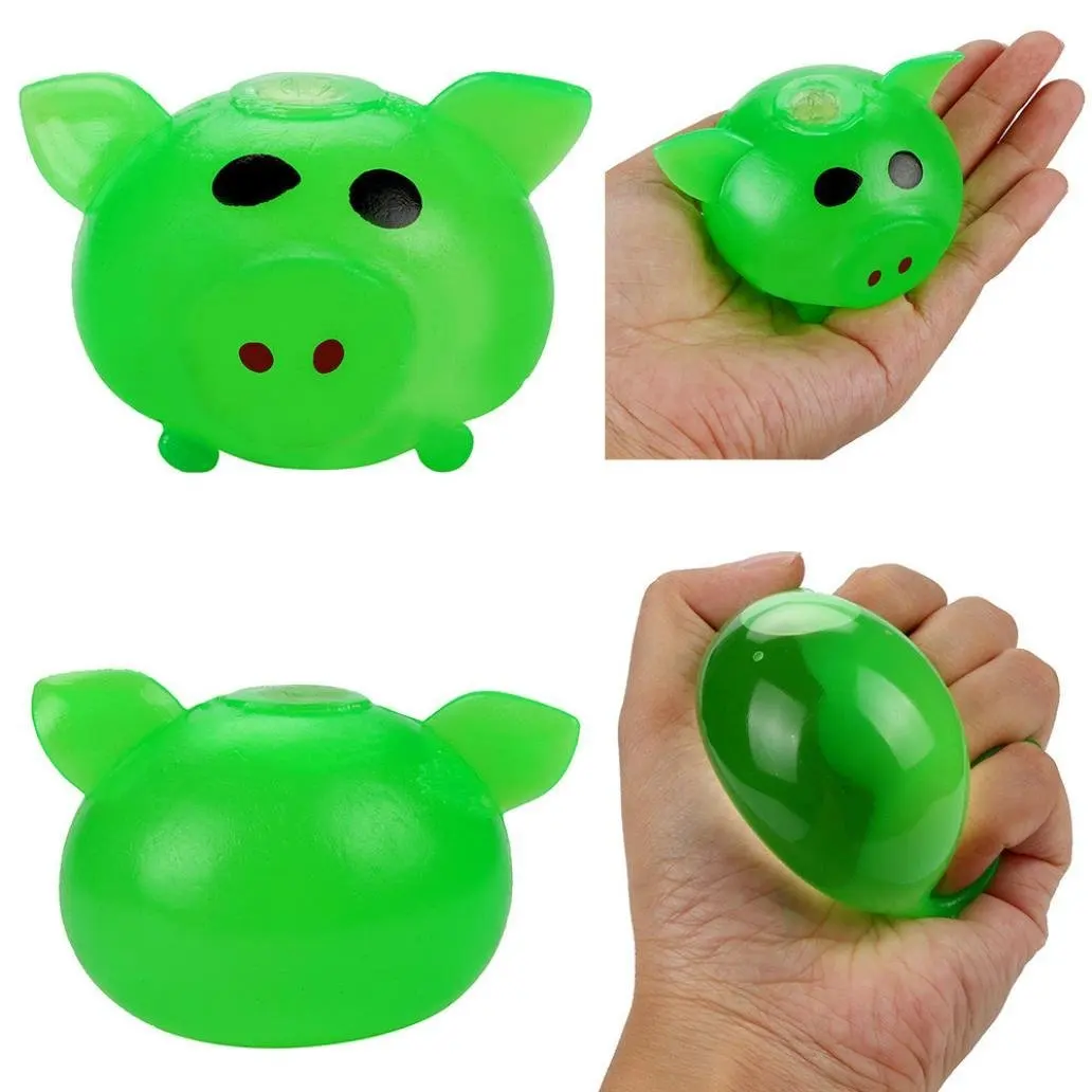 decompression splat toy pig