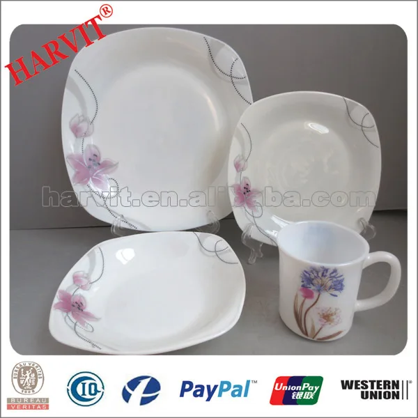 2015 Opalware Dinner Plates /wholesale Opal Glassware Dinner Sets