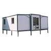 design plans offered expandable folding portable tiny living house on wheels as sample display model house with good quality
