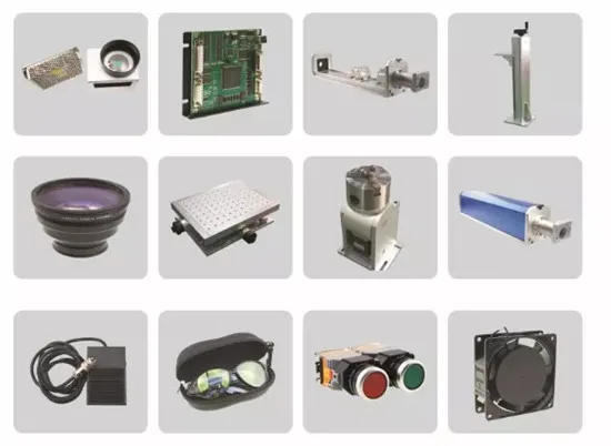 20w New design fiber laser marking machine price with big promotion on sale