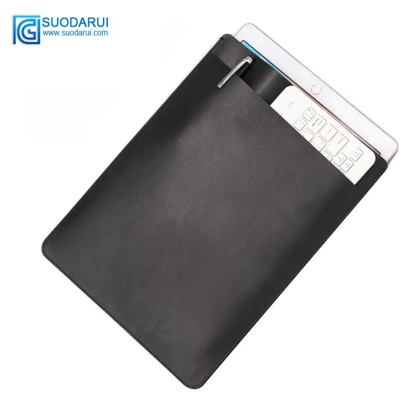Super fiber PU Leather bag Pouch for Apple Ipad Air / mini case