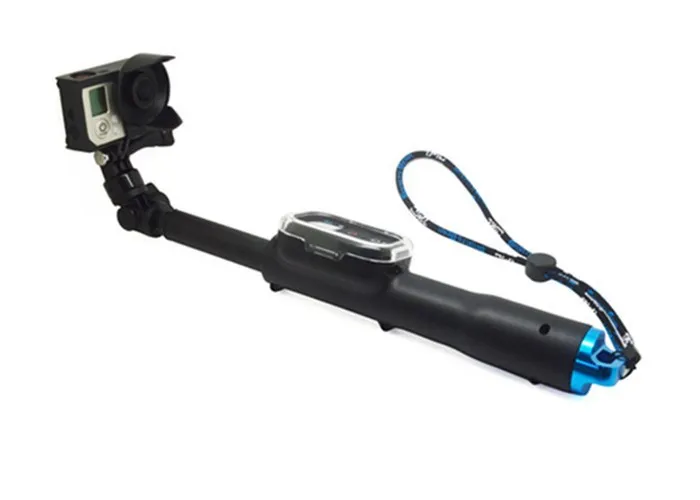 Extendable Selfie Stick Monopod Pole with Wifi Remote Housing