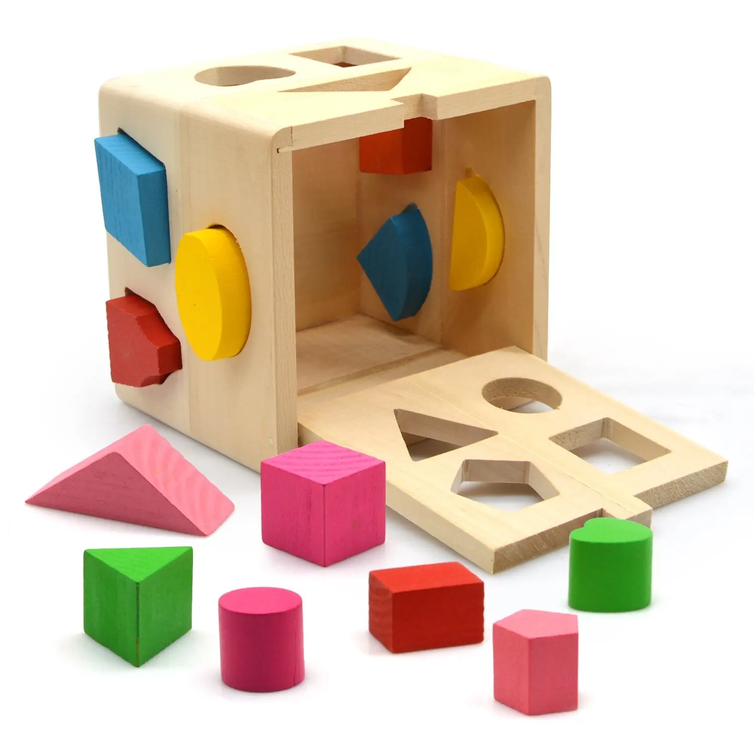 Cheap Wooden Shape Sorting Cube, find Wooden Shape Sorting Cube deals ...