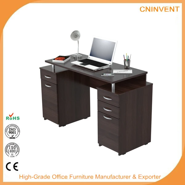 High Quality Office Desk With Two Side Drawers Pedestal Buy Office