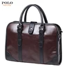 Fashion Shoulder Bag Men's PU Leather Tote Bags Briefcase Business Latest Leather Handbag