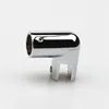 Guangdong chrome l pipe tube hinges fittings connector for doors / Shower room hardware pipe to pipe fitting system